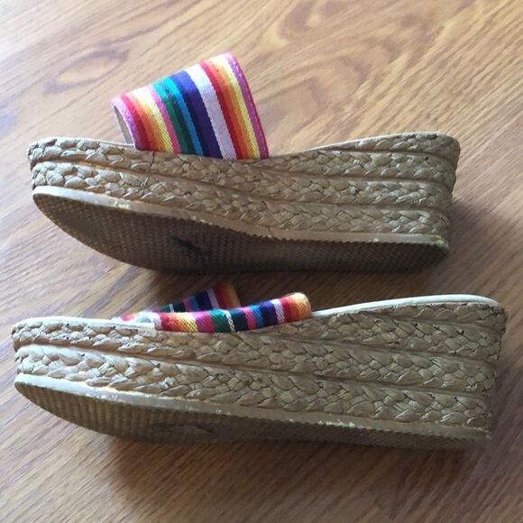 Pierre dumas wedges sz 9 - Picture 4 of 6